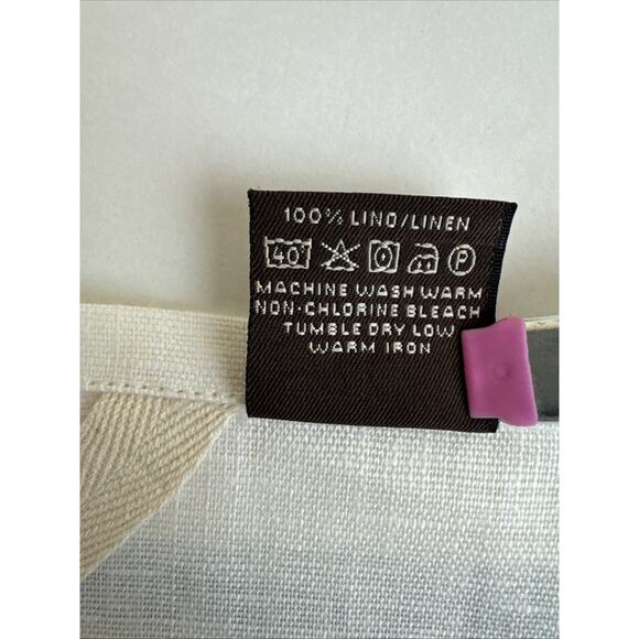 1 - Tessitura Toscana Telerie Snowman 100% Linen Kitchen Towel Sonoma - Picture 6 of 9